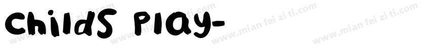 Childs Play字体转换
